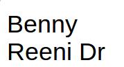 Benny Reeni Dr