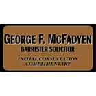 McFadyen George F