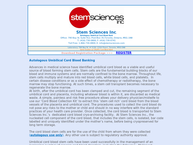 Stem Sciences Incorporated