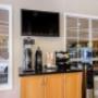 Enjoy coffee in the lobby Enjoy coffee in the lobby