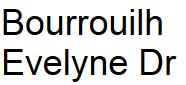 Bourrouilh Evelyne Dr