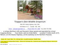 Trappers Den Wildlife Emporium