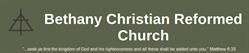 Bethany Christian Reformed Church