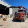 moose lifting concrete slab building moose lifting concrete slab building