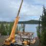 setting timber frame 110 ton grove setting timber frame 110 ton grove