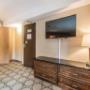 Guest room with flat-screen television Guest room with flat-screen television
