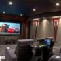 A K&W Home Theater featuring Martin Logan Electrostatic Speakers, Anthem Electronics, a Kaleidescape video server and Control4 Automation with Lighting control. A K&W Home Theater featuring Martin Logan Electrostatic Speakers, Anthem Electronics, a Kaleidescape video server and Control4 Automation with Lighting control.
