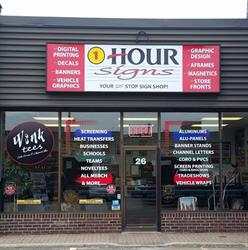 1 Hour Signs