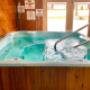 Relax in the hot tub Relax in the hot tub