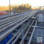 Slurry or wastewater system setup with containment cells. Slurry or wastewater system setup with containment cells.