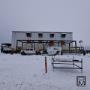 Modular site office in snowy conditions for remote project management. Modular site office in snowy conditions for remote project management.