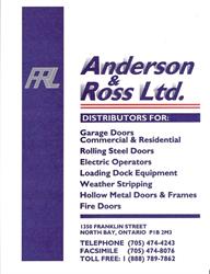 Anderson & Ross Ltd