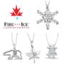 Fire and Ice Canadian Diamond Pendants Fire and Ice Canadian Diamond Pendants