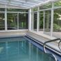 This customer had us build his first sunroom off his living room, one year later he wanted us to build a fitness room including this lap pool covered by a 2nd sunroom. We took care of all aspects of the project from permit to painting. This customer had us build his first sunroom off his living room, one year later he wanted us to build a fitness room including this lap pool covered by a 2nd sunroom. We took care of all aspects of the project from permit to painting.