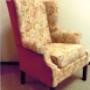 winged back arm chair completed winged back arm chair completed