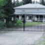 black iron gate black iron gate