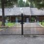 black iron gate black iron gate