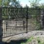black iron gate black iron gate