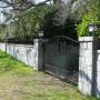 Stone Fence and Gate Stone Fence and Gate