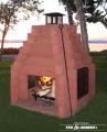 outdoor fireplace 130-3