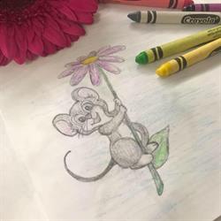 Meadow Mouse Flowers n Things