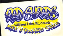 Red Shreds Board Shed