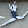 The Dancer on the side of our building The Dancer on the side of our building