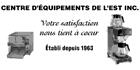 Centre D'Equipements De L'Est Inc