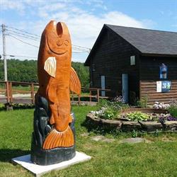 Atlantic Salmon Museum Arch.