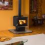 Enjoy the comfort and reliability of a KOZI Wood Burning Stove. It comes in 2 models: KOZI 1600 and KOZI 2000 and comes with either a black or gold cast iron door. Enjoy the comfort and reliability of a KOZI Wood Burning Stove. It comes in 2 models: KOZI 1600 and KOZI 2000 and comes with either a black or gold cast iron door.