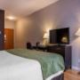 Spacious room with flat-screen television Spacious room with flat-screen television