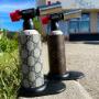 Blazer Big Shot torches with designer upcycled wraps from King Customs. Blazer Big Shot torches with designer upcycled wraps from King Customs.
