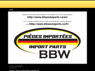 B b W Pieces Importees