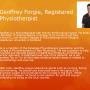 Geoffrey Forgie is a Physiotherapist with Human Performance Centre. He is a member of the Canadian Physiotherapy Association and the College of Physiotherapists of New Brunswick. He has a passion to help motivate and educate his patients. Geoffrey Forgie is a Physiotherapist with Human Performance Centre. He is a member of the Canadian Physiotherapy Association and the College of Physiotherapists of New Brunswick. He has a passion to help motivate and educate his patients.
