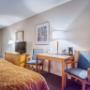 Guest room with double beds Guest room with double beds