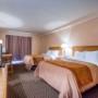 Guest room with double beds Guest room with double beds