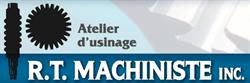 R T Machiniste Inc