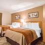 Guest room with double beds Guest room with double beds