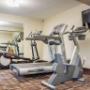 Fitness center with television Fitness center with television