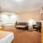 King suite with whirlpool bathtub King suite with whirlpool bathtub