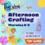 💟✨ Thursday is Afternoon Crafting! ✨💟
Join us at Toy Sense for Sticker by Number crafting!
Spark their creativity and enjoy the fun from 2-5 PM. 💟✨ Thursday is Afternoon Crafting! ✨💟
Join us at Toy Sense for Sticker by Number crafting!
Spark their creativity and enjoy the fun from 2-5 PM.