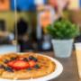 Fresh Waffles with Fruit Fresh Waffles with Fruit