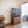 Guest room with flat-screen television Guest room with flat-screen television