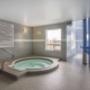 Relax in the hot tub Relax in the hot tub