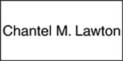 Chantel M. Lawton