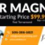 Turn driving into advertising with custom car magnets. Turn driving into advertising with custom car magnets.