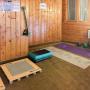 Hotel yoga room Hotel yoga room