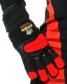 Cut resistant glove for learn to skate