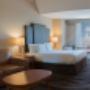 At the end of a long day, relax in our clean, fresh lakeside queen guest room. At the end of a long day, relax in our clean, fresh lakeside queen guest room.