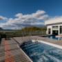 Take a well-deserved break in our relaxing hot tub. Take a well-deserved break in our relaxing hot tub.